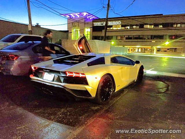 Lamborghini Aventador spotted in Detroit, Michigan