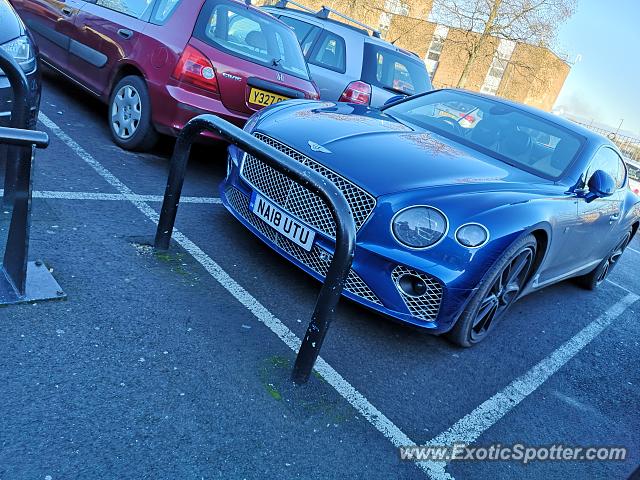 Bentley Continental spotted in Stockton on tees, United Kingdom