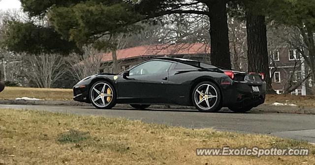 Ferrari 458 Italia spotted in Des Moines, Iowa