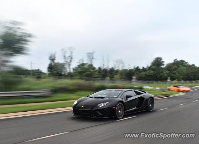 Lamborghini Aventador spotted in Sterling, Virginia