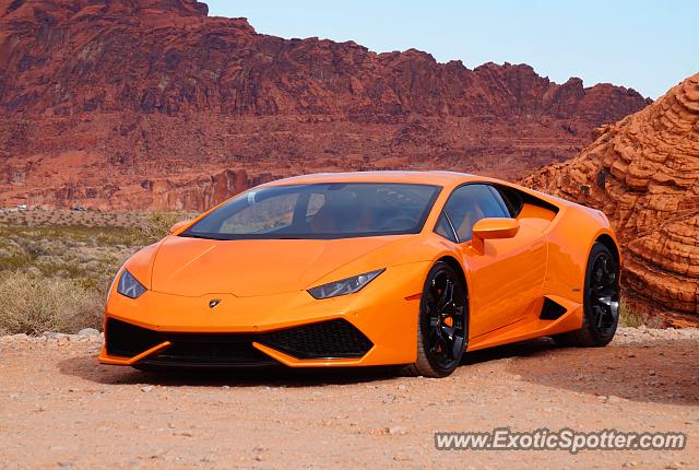 Lamborghini Huracan spotted in Las Vegas, Nevada