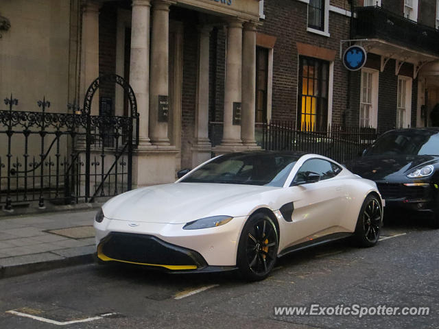 Aston Martin Vantage spotted in London, United Kingdom