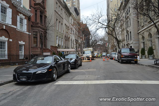 Audi R8 spotted in Manhattan, New York