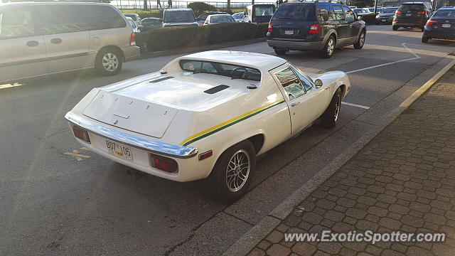 Lotus Europa spotted in Vancouver, Canada