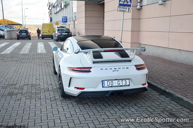 Porsche 911 GT3 spotted in Zgorzelec, Poland
