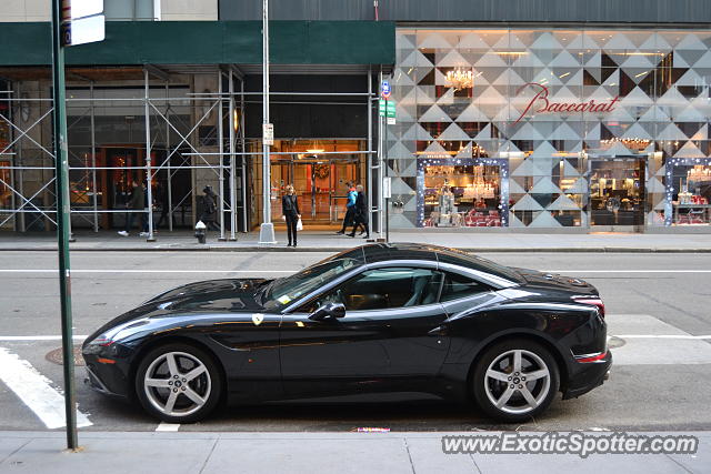 Ferrari California spotted in Manhattan, New York