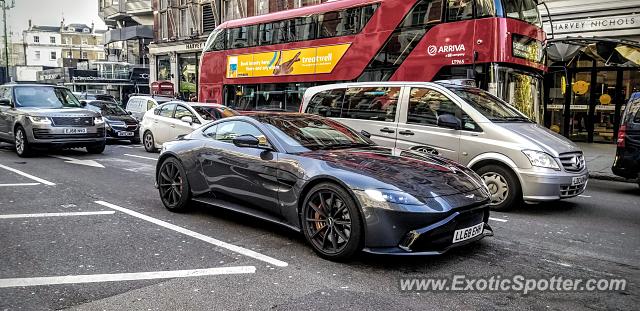 Aston Martin Vantage spotted in London, United Kingdom
