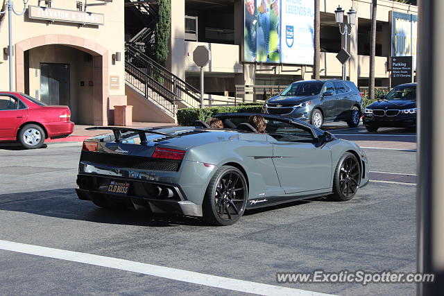 Lamborghini Gallardo spotted in Newport Beach, California