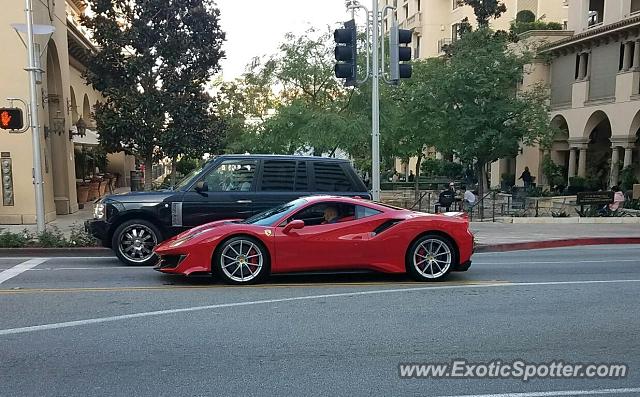 Ferrari 488 GTB spotted in Beverly Hills, California