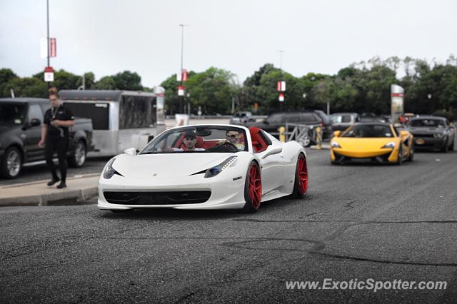 Ferrari 458 Italia spotted in Philadelphia, Pennsylvania