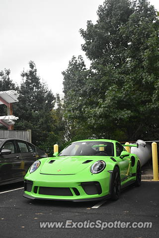 Porsche 911 GT3 spotted in Loudoun County, Virginia