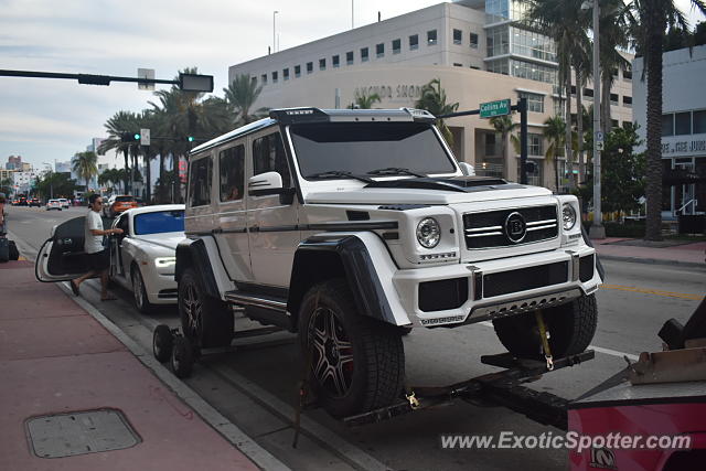 Mercedes 4x4 Squared spotted in Miami, Florida