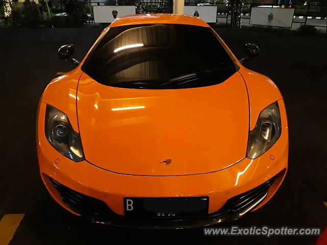 Mclaren MP4-12C spotted in Jakarta, Indonesia