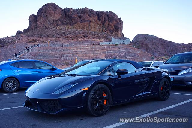 Lamborghini Gallardo spotted in Boulder City, Nevada