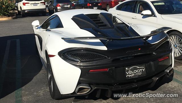 Mclaren 570S spotted in Irvine, California