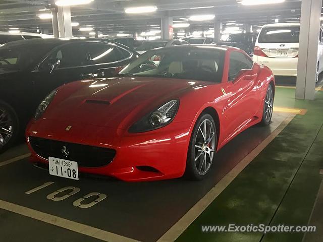 Ferrari California spotted in Osaka, Japan