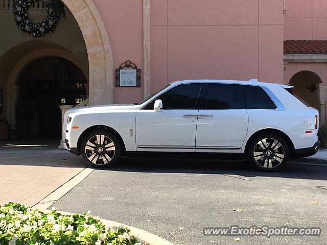 Rolls-Royce Cullinan spotted in Boca Raton, Florida