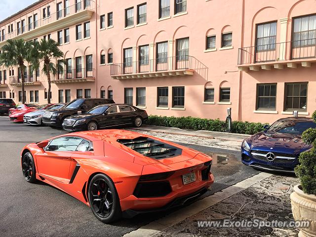 Lamborghini Aventador spotted in Boca Raton, Florida