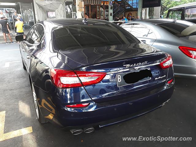 Maserati Quattroporte spotted in Jakarta, Indonesia
