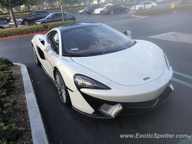 Mclaren 570S spotted in Irvine, California