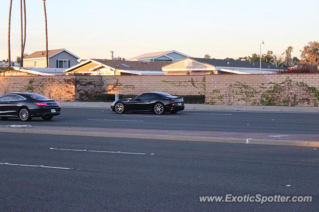 Ferrari California spotted in Newport Beach, California