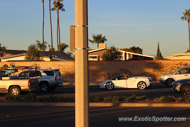 Lamborghini Gallardo spotted in Newport Beach, California