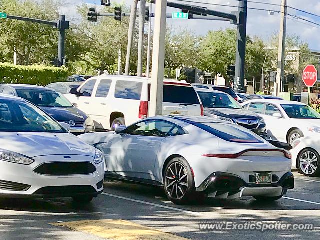 Aston Martin Vantage spotted in Ft Lauderdale, Florida