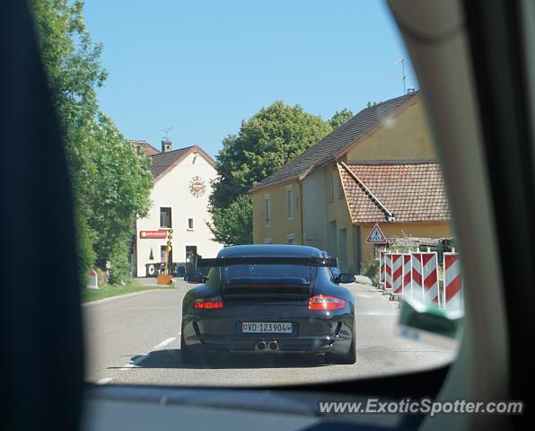 Porsche 911 GT3 spotted in Syam, France