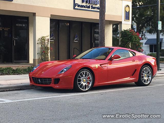 Ferrari 599GTB spotted in Boca Raton, Florida
