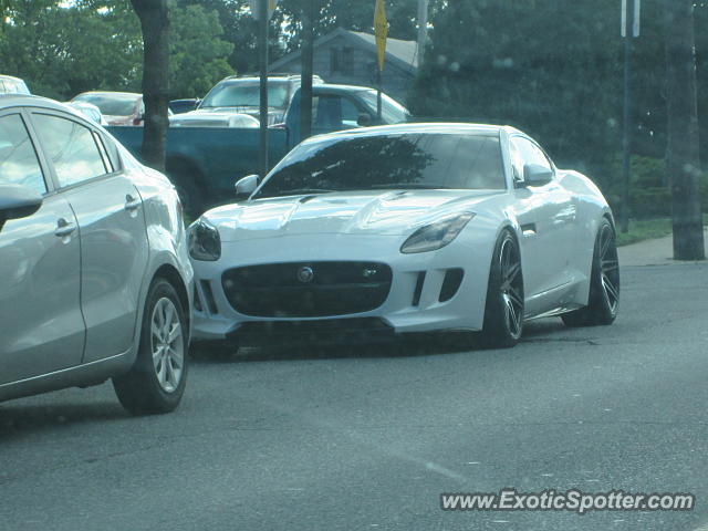 Jaguar F-Type spotted in Fredericksburg, Maryland