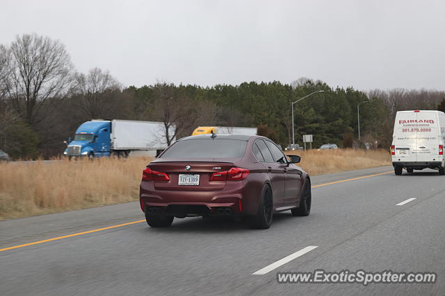 BMW M5 spotted in Columbia, Maryland