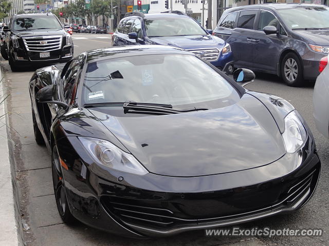 Mclaren MP4-12C spotted in Beverly Hills, California
