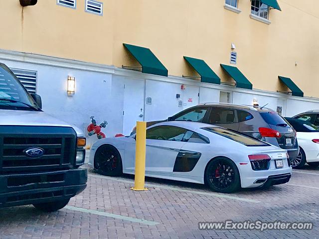 Audi R8 spotted in Boca Raton, Florida