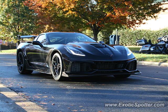 Chevrolet Corvette ZR1 spotted in Great falls, Virginia