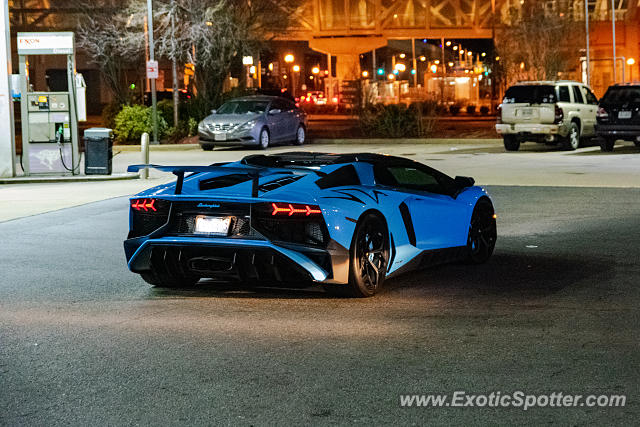 Lamborghini Aventador spotted in Tysons, Virginia