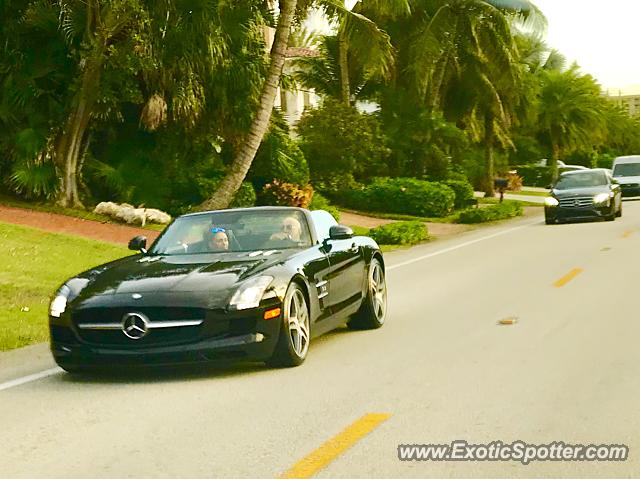 Mercedes SLS AMG spotted in Manalapan, Florida