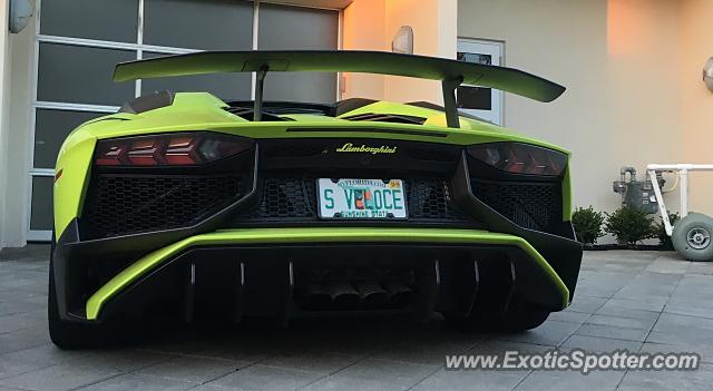 Lamborghini Aventador spotted in Atlanic City, New Jersey