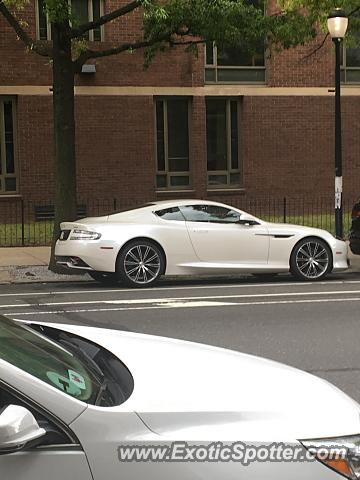 Aston Martin DB9 spotted in Philadelphia, Pennsylvania