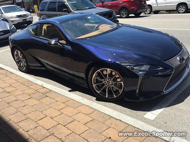 Lexus LC 500 spotted in Glenside, Pennsylvania
