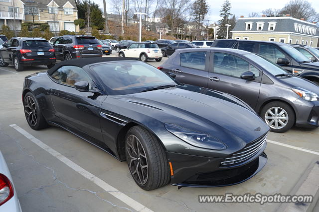 Aston Martin DB11 spotted in Greenwich, Connecticut