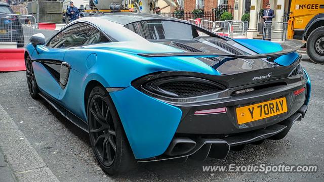 Mclaren 570S spotted in London, United Kingdom