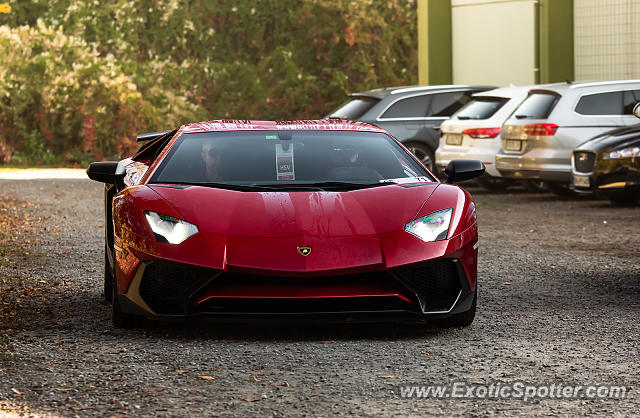 Lamborghini Aventador spotted in Hockenheim, Germany
