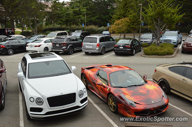 Bentley Bentayga spotted in Pebble Beach, California