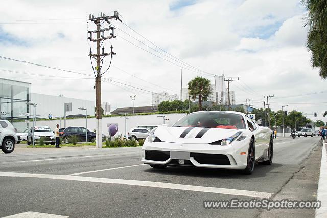 Ferrari 458 Italia spotted in São Paulo, SP, Brazil