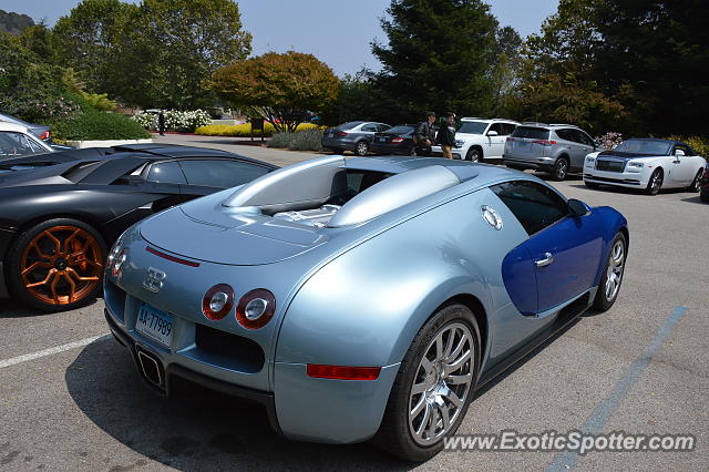 Bugatti Veyron spotted in Carmel Valley, California