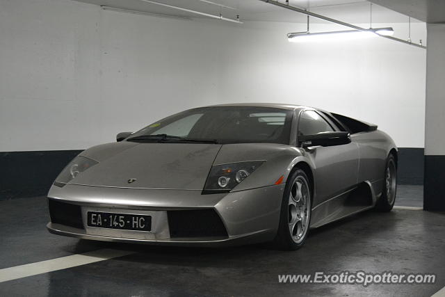 Lamborghini Murcielago spotted in Paris, France