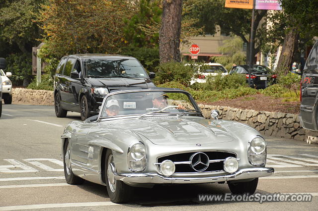 Mercedes 300SL spotted in Carmel, California