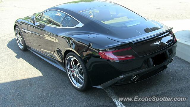 Aston Martin Vanquish spotted in Laurel, Maryland