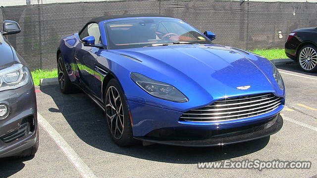 Aston Martin DB11 spotted in Laurel, Maryland