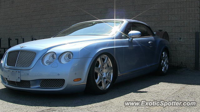 Bentley Continental spotted in Uknown, Virginia